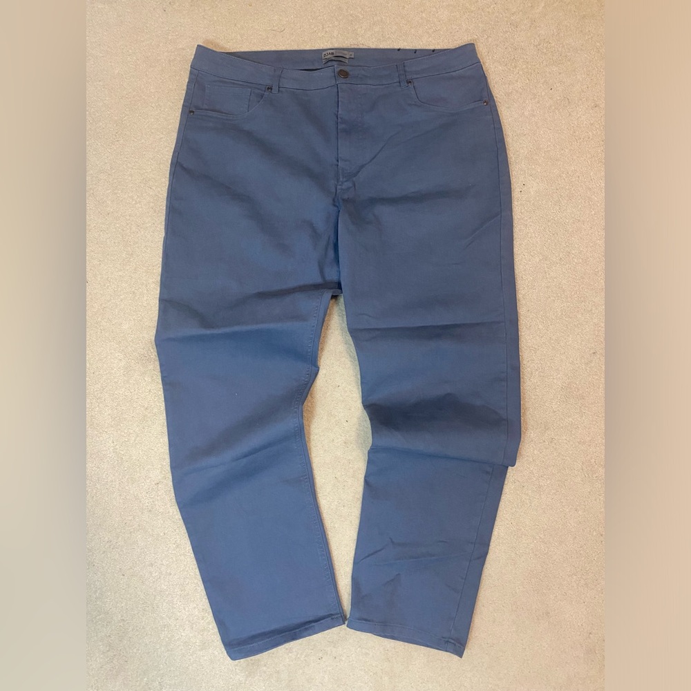 Simons Djab Blue Stockholm Fit Chino Size 38 X 32